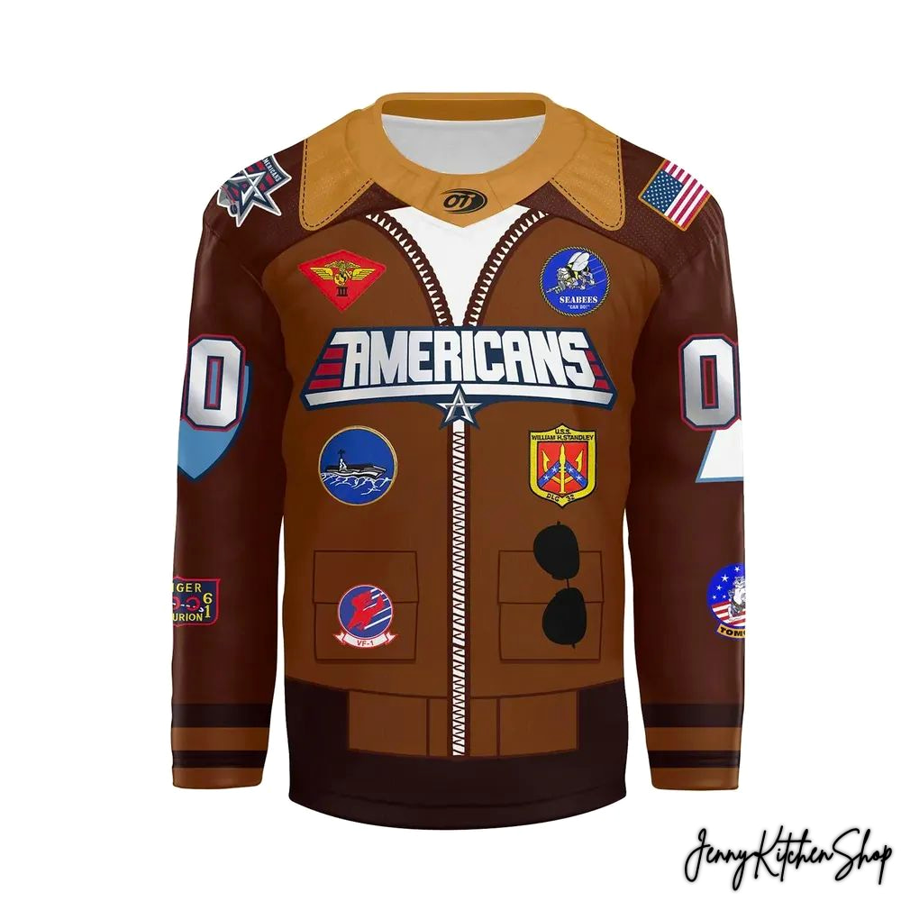 Allen Americans 2026 Top Gun Night Hockey Jersey