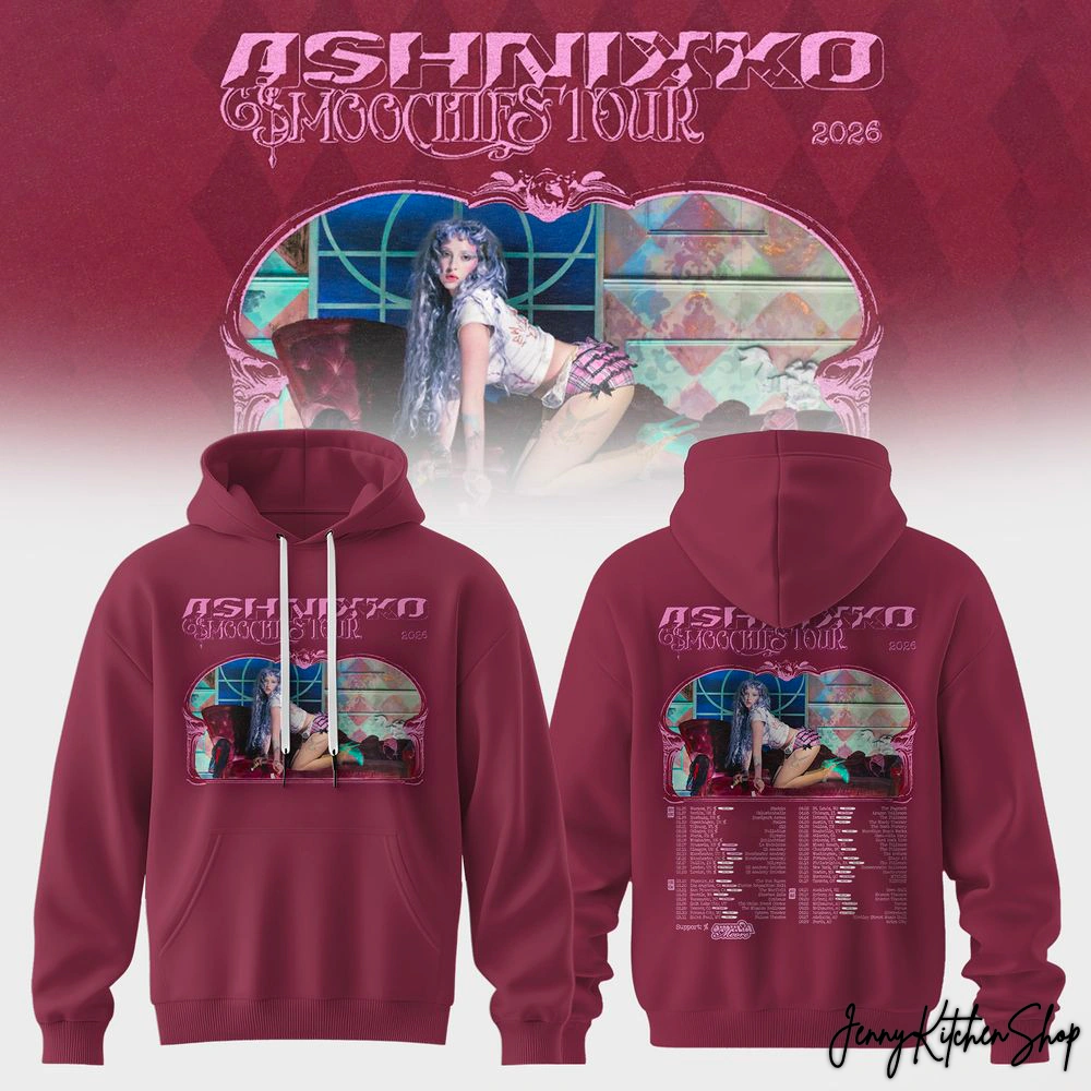 Ashnikko Smoochies Tour 2026 For Fans Hoodie