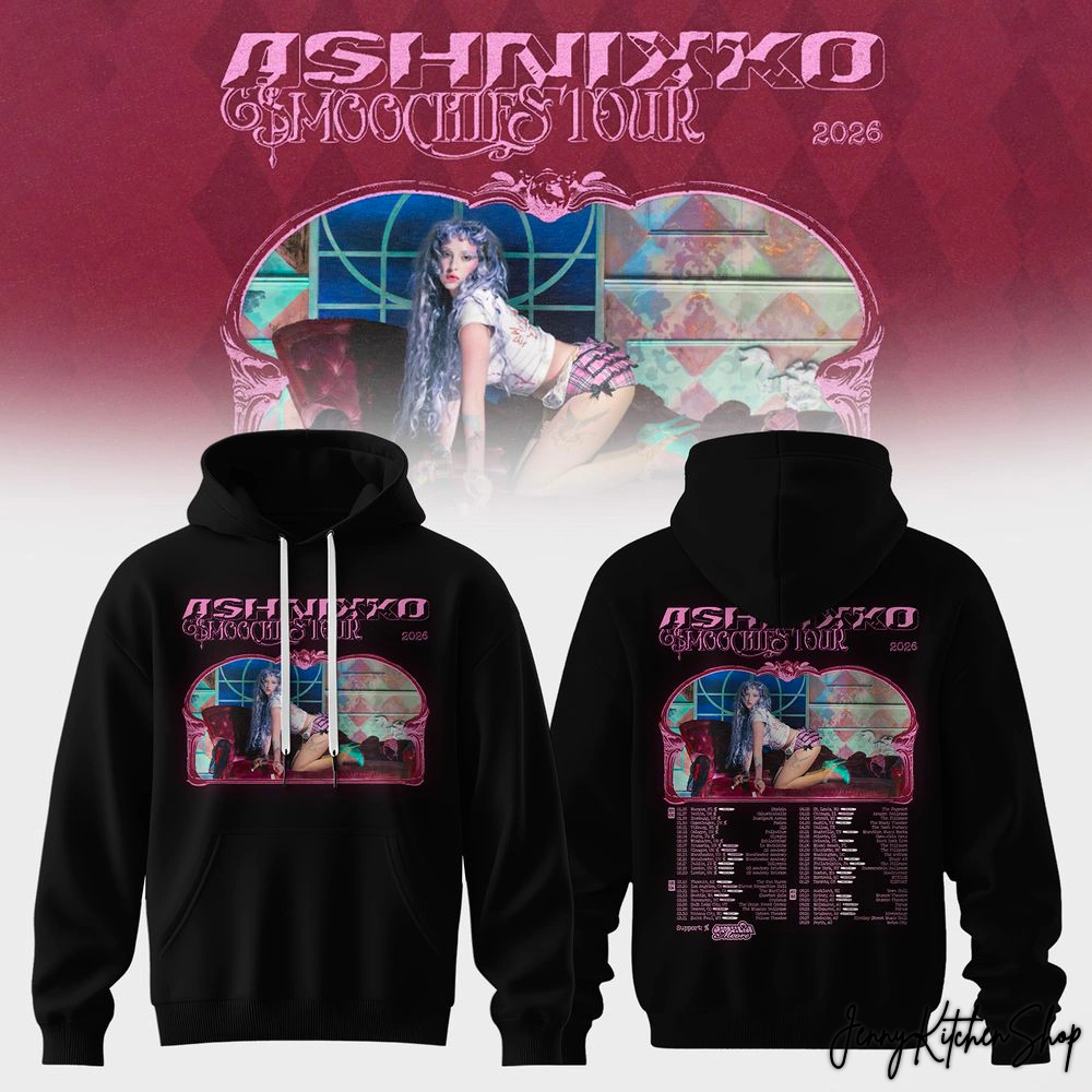 Ashnikko Smoochies Tour 2026 For Fans Hoodie