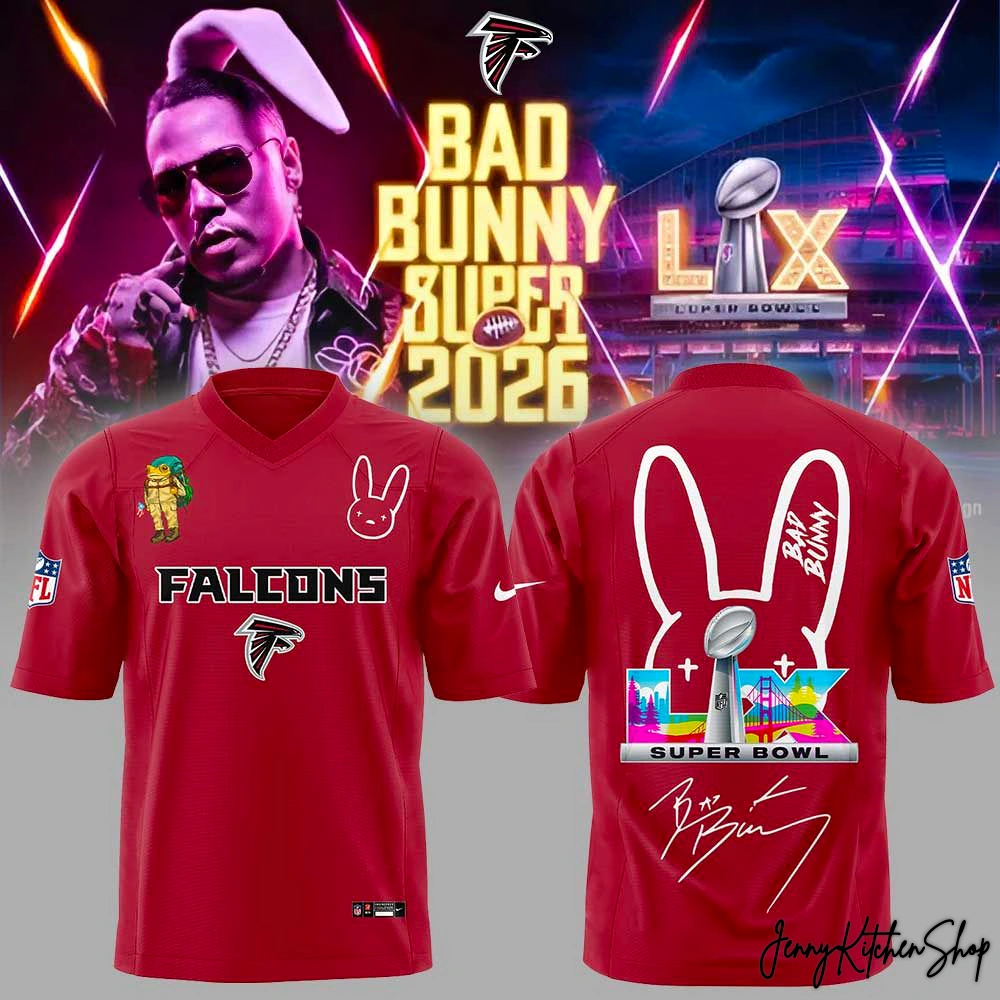 Atlanta Falcons x Bad Bunny 2026 Super Bowl Jersey