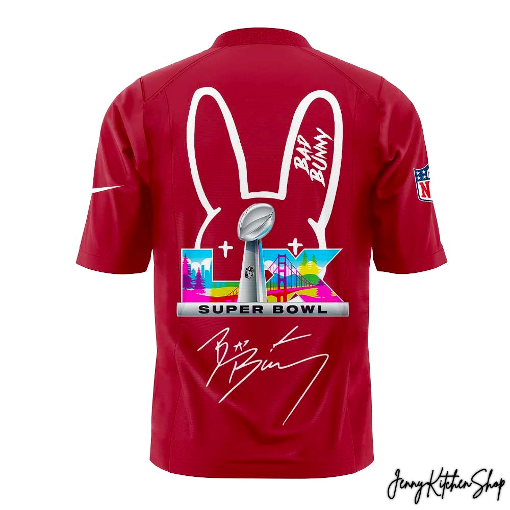 Atlanta Falcons x Bad Bunny 2026 Super Bowl Jersey
