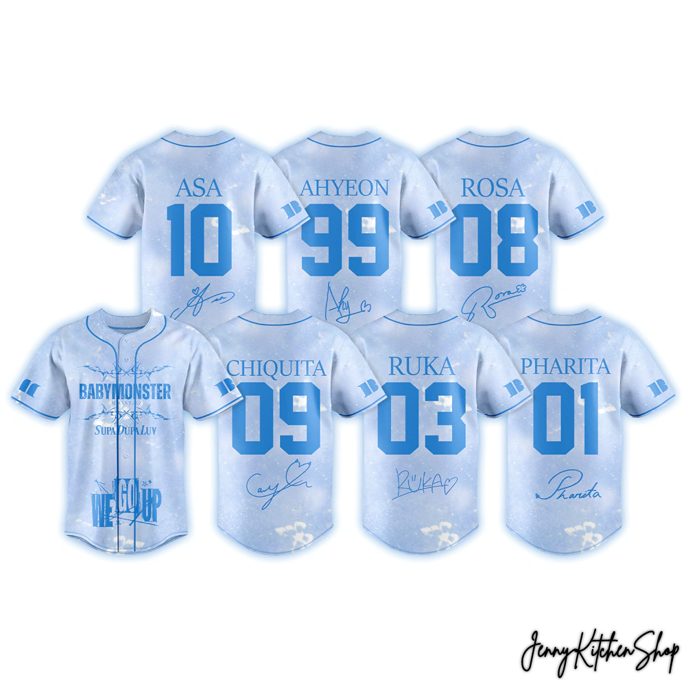Baby Monster Supa Dupa Luv Teams Baseball Jersey