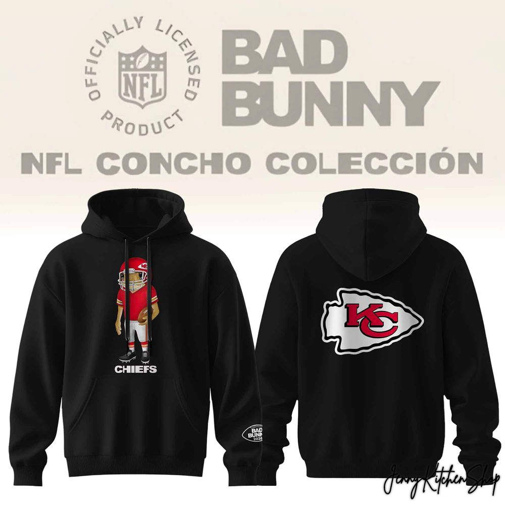 Bad Bunny x Kansas City Chiefs Concho 2026 Limited Hoodie