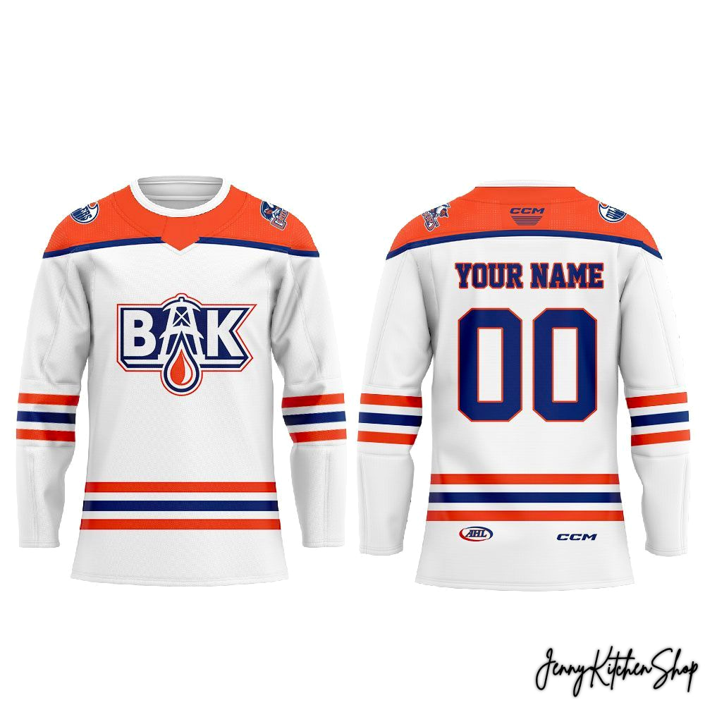 Bakersfield Condors 2026 BAK Oilers Night Hockey Jersey
