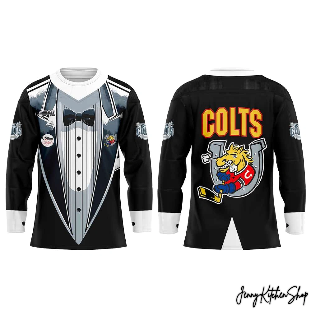 Barrie Colts Our NYE 2026 Hockey Jersey
