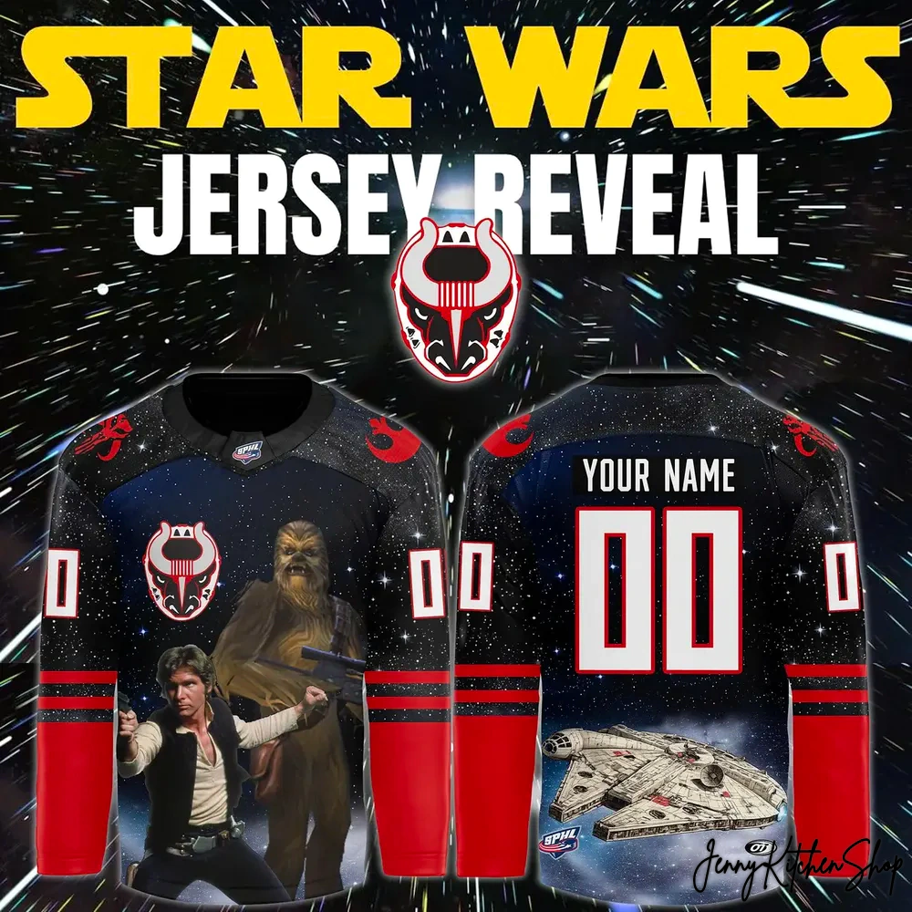 Birmingham Bulls 2026 Star Wars Special Hockey Jersey