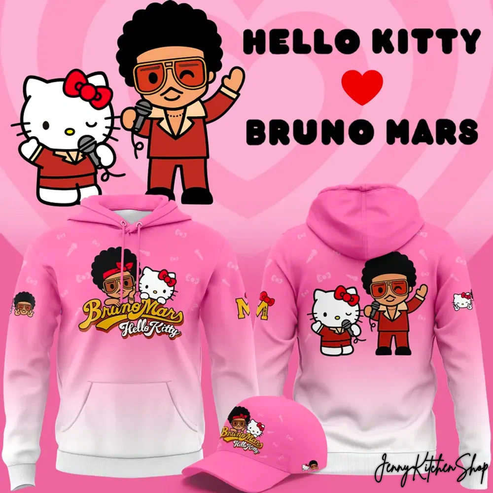 Bruno Mars x Hello Kitty 2026 Limited Hoodie