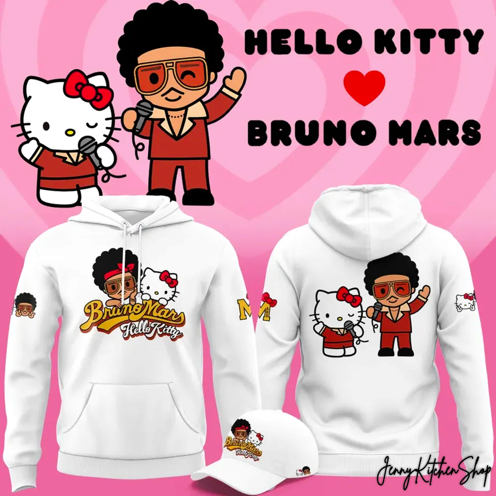 Bruno Mars x Hello Kitty 2026 Limited Hoodie
