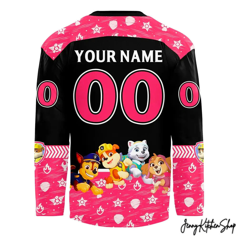Calgary Hitmen 2026 Paw Patrol Night Hockey Jersey