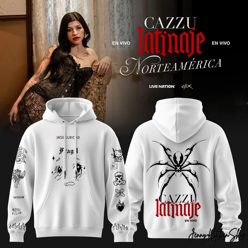 Cazzu Latinaje En Vivo North American 2026 Limited Collection Hoodie