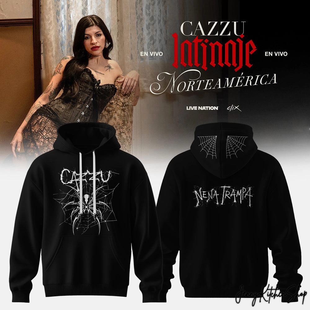 Cazzu Latinaje En Vivo North American 2026 Limited Collection Hoodie