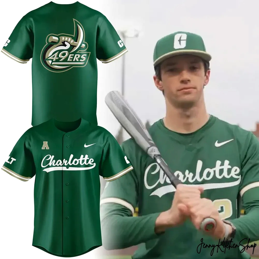 Charlotte 49ers 2026 New Baseball Jersey