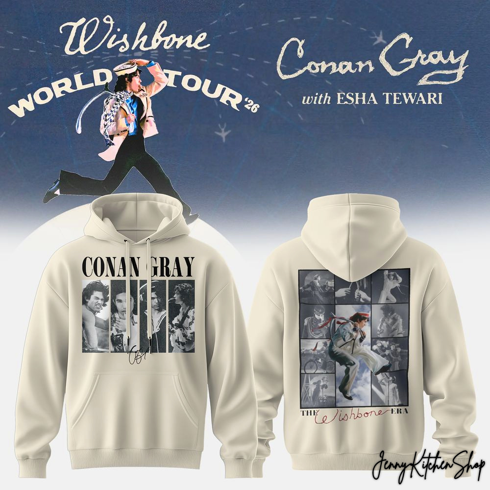 Conan Gray The Wishbone ERA World Tour 2026 Hoodie