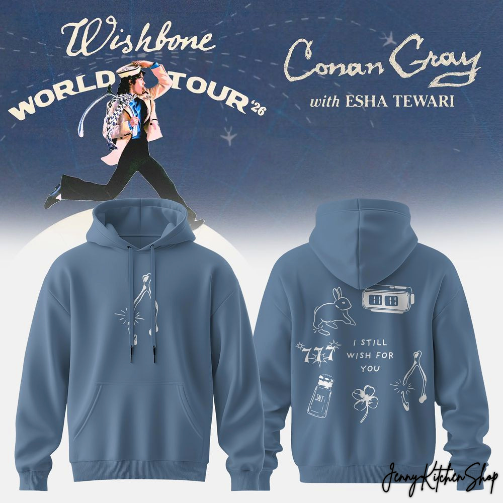 Conan Gray The Wishbone ERA World Tour 2026 Hoodie