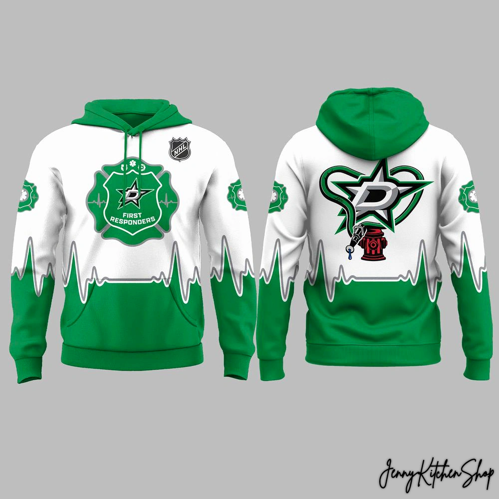 Dallas Stars First Responders Night 2026 Hoodie