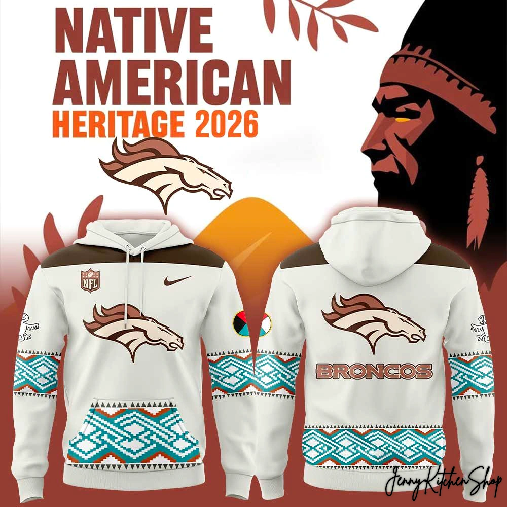 Denver Broncos 2026 Native American Heritage Night Hoodie