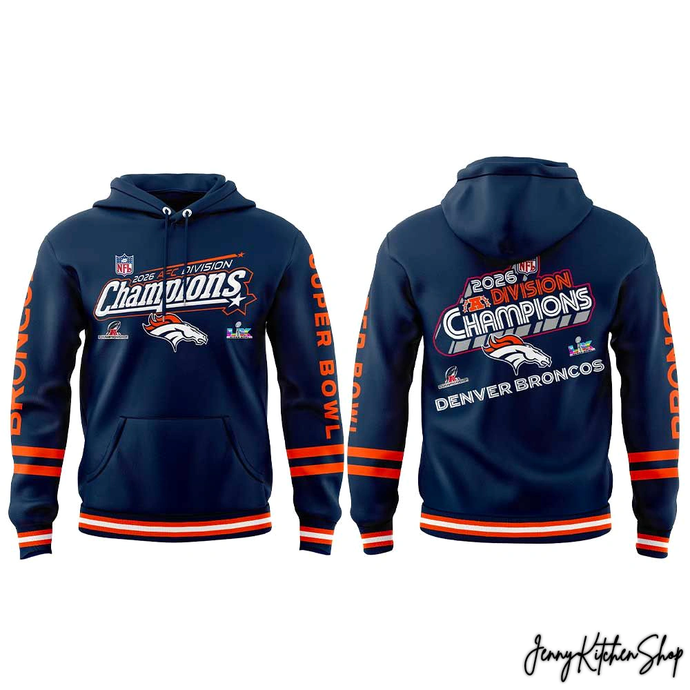 Denver Broncos NFC 2026 Champions Hoodie