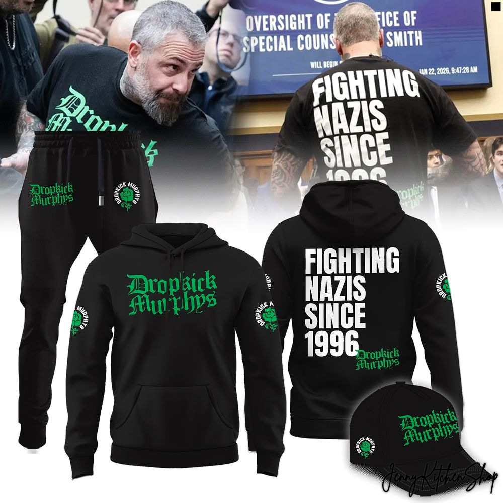 Dropkick Murphys 2026 Fighting Nazis Since 1996 Hoodie