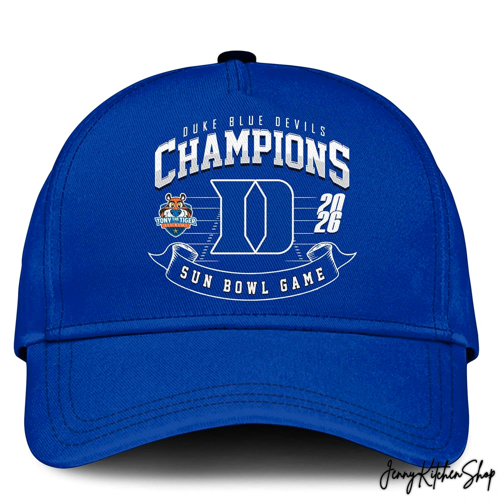 Duke Blue Devils Sun Bowl 2026 Champions Collection Shirt Hoodie