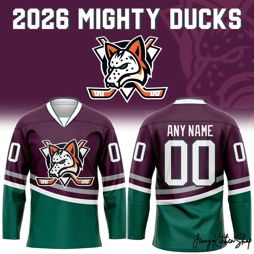 Fayetteville Marksmen 2026 Mighty Ducks Night Hockey Jersey