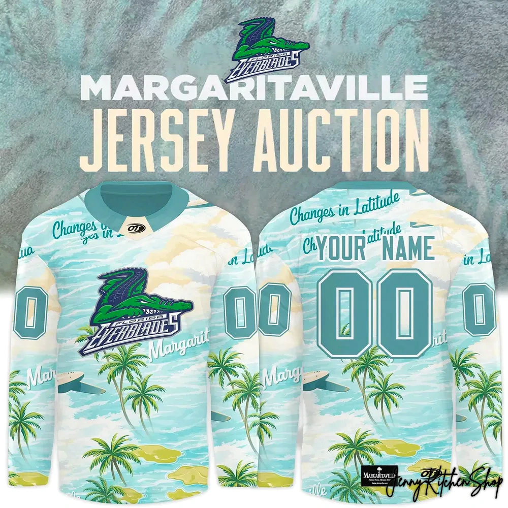 Florida Everblades Margaritaville Night 2026 Jersey