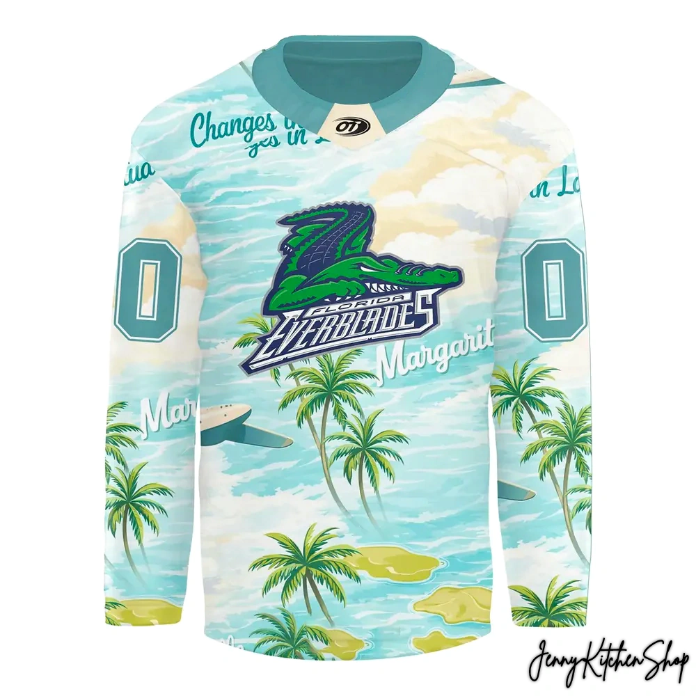 Florida Everblades Margaritaville Night 2026 Jersey