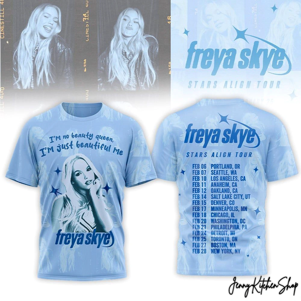 Freya Skye 2026 Stars Align Tour Collection Shirt, Hoodie