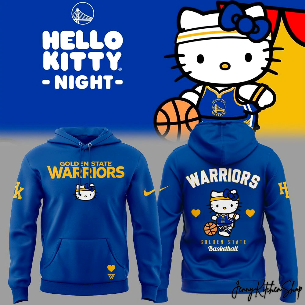 Golden State Warriors Hello Kitty 2026 Hoodie