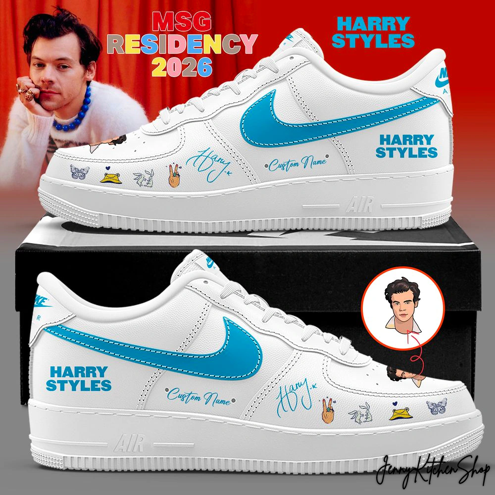 Harry Styles 2026 MSG Residency Signature Custom Shoes