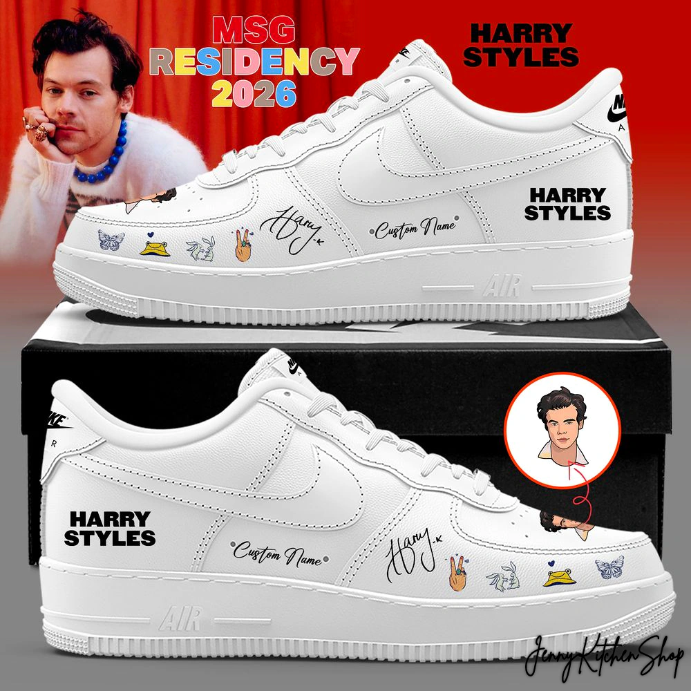 Harry Styles 2026 MSG Residency Signature Custom Shoes