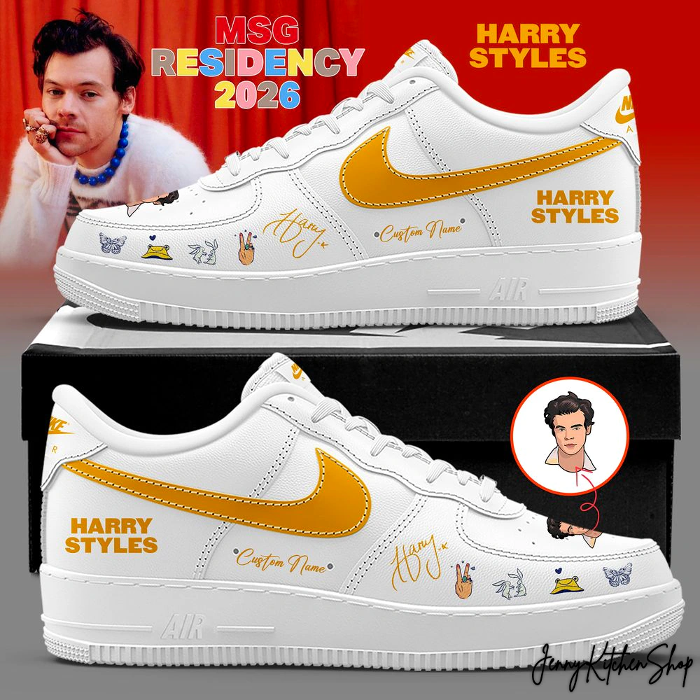 Harry Styles 2026 MSG Residency Signature Custom Shoes