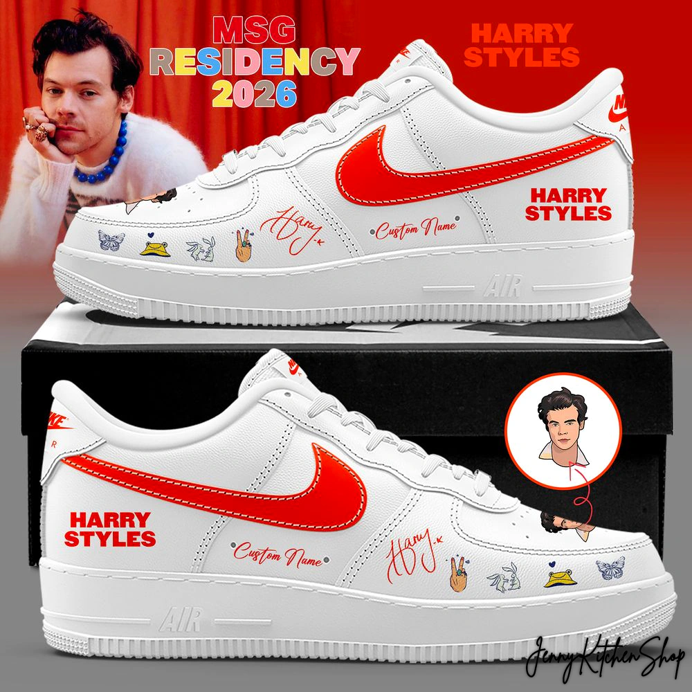 Harry Styles 2026 MSG Residency Signature Custom Shoes