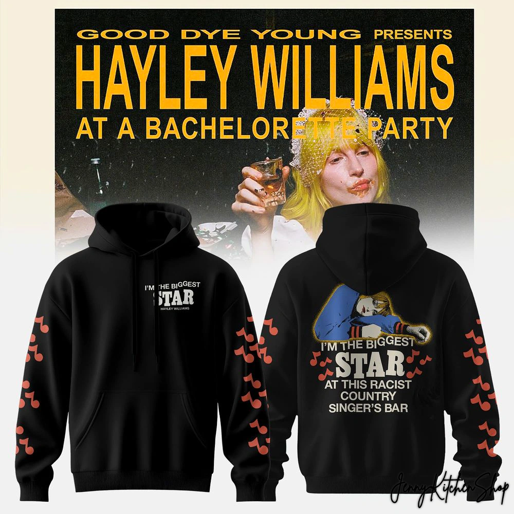 Hayley Williams Bachelorette Party 2026 Tour Collection Hoodie