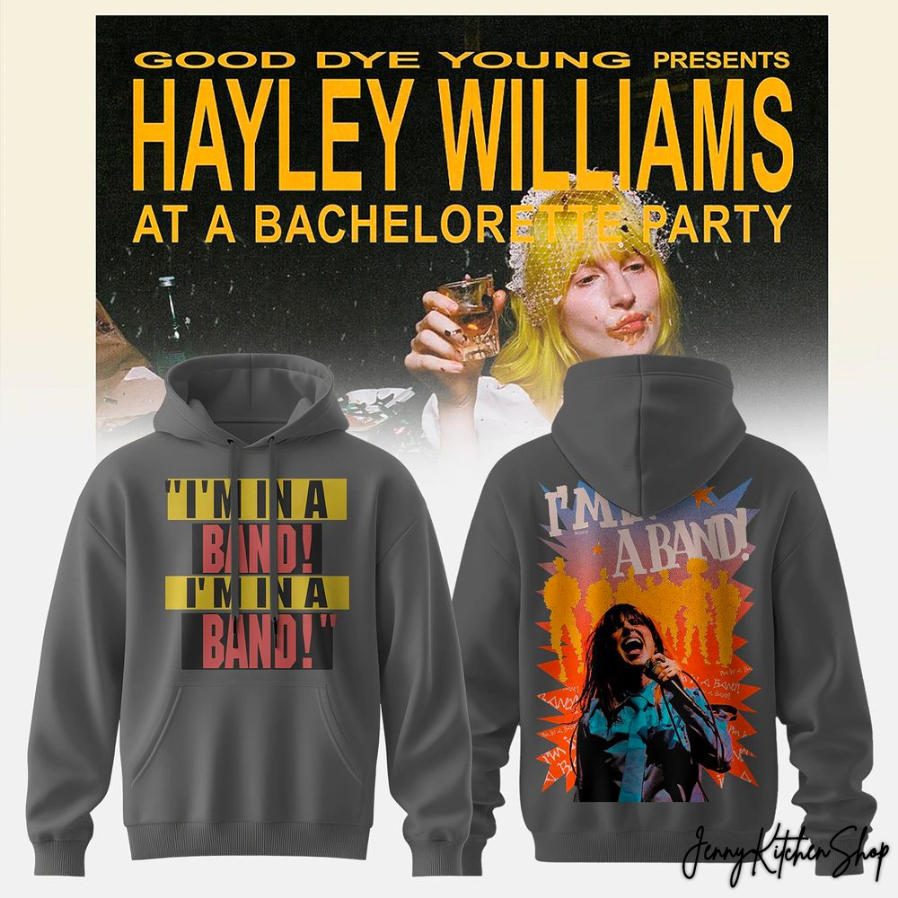 Hayley Williams Bachelorette Party 2026 Tour Collection Hoodie