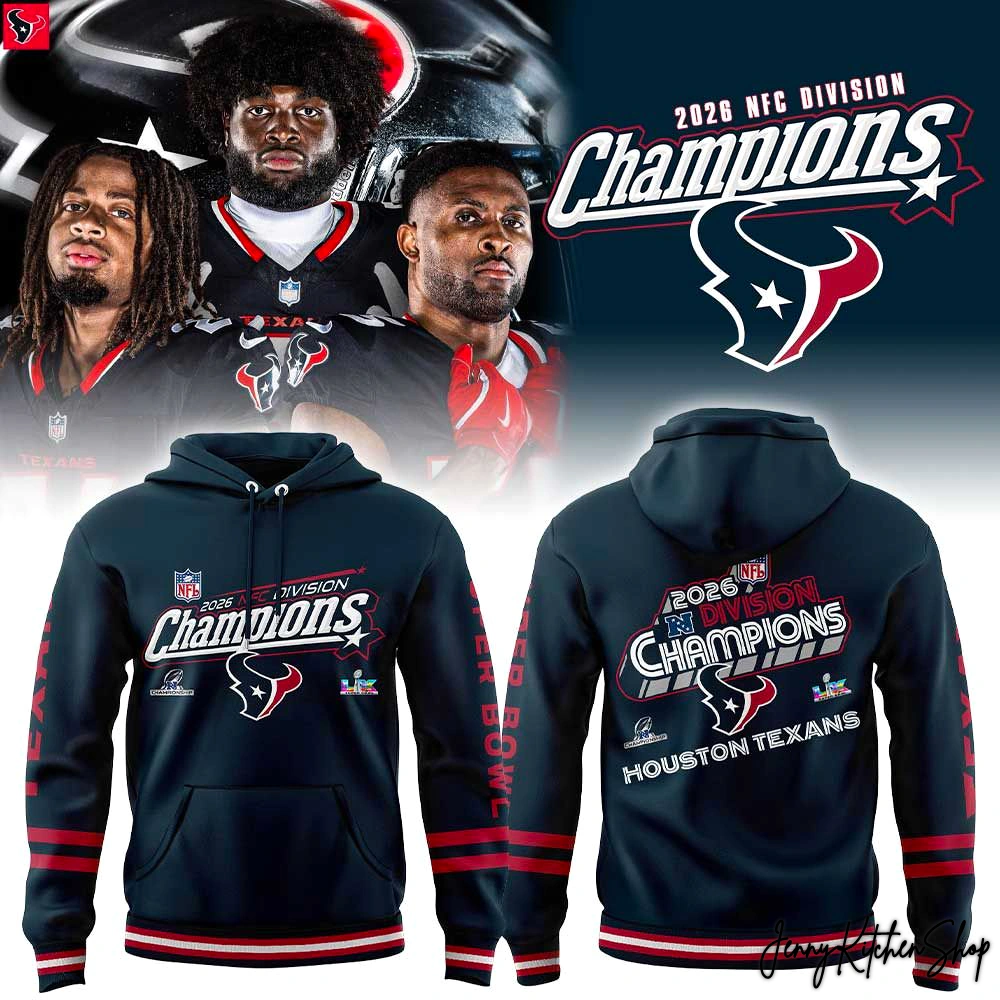 Houston Texans NFC 2026 Champions Hoodie