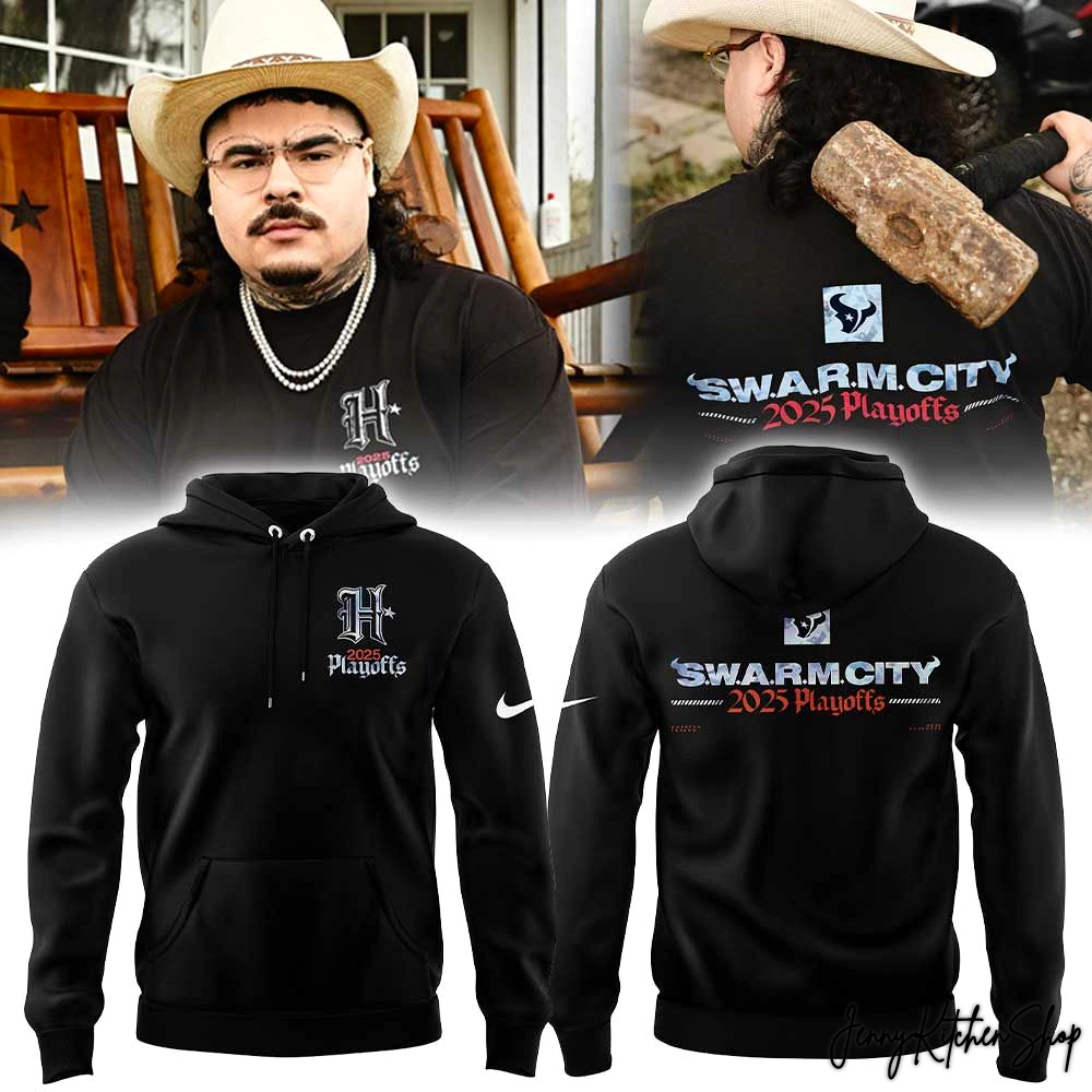 Houston Texans SWARM City 2025 Playoff Shirt, Hoodie