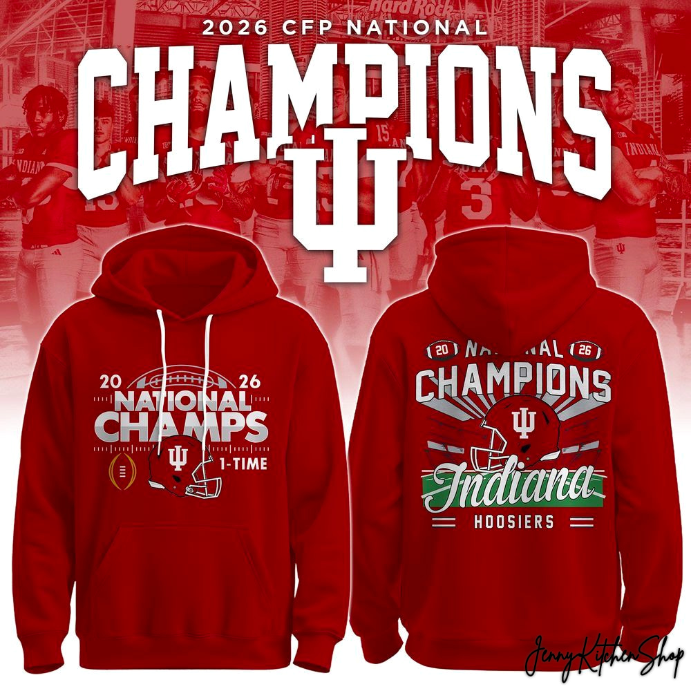 Indiana Hoosiers 2026 CFP Champions Collection Shirt, Hoodie
