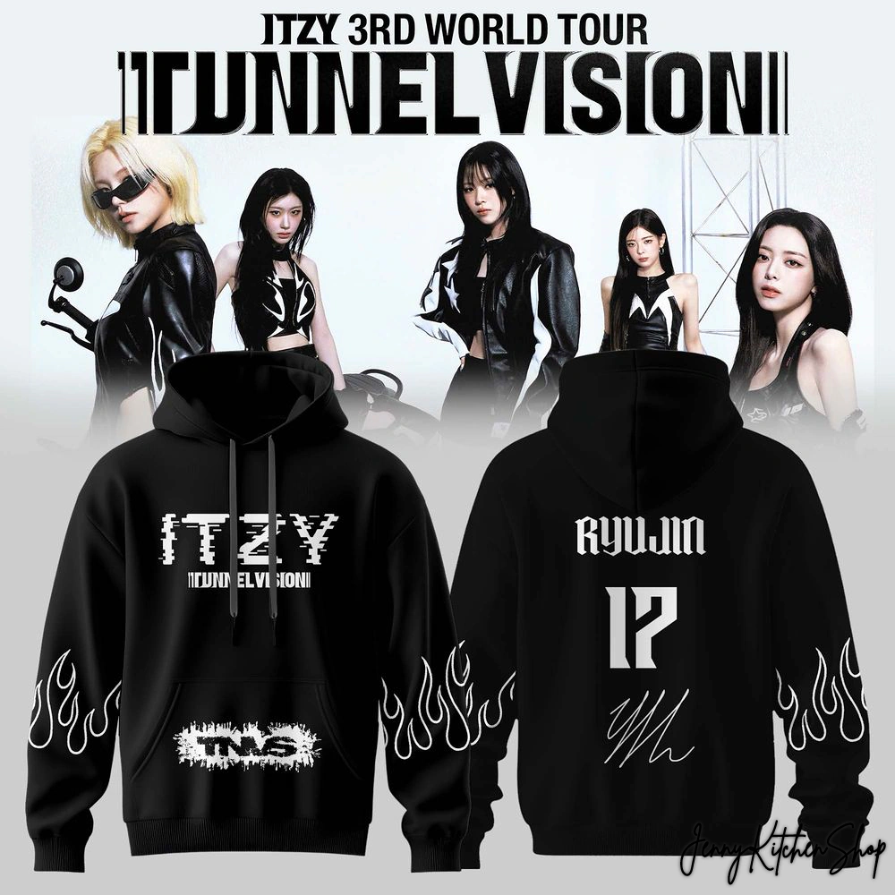 ITZY 3rd World Tour 2026 For Fans Hoodie