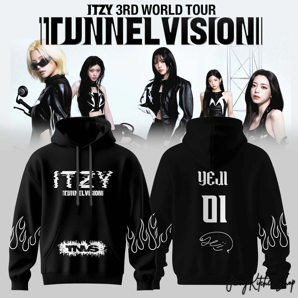 ITZY 3rd World Tour 2026 For Fans Limited Hoodie