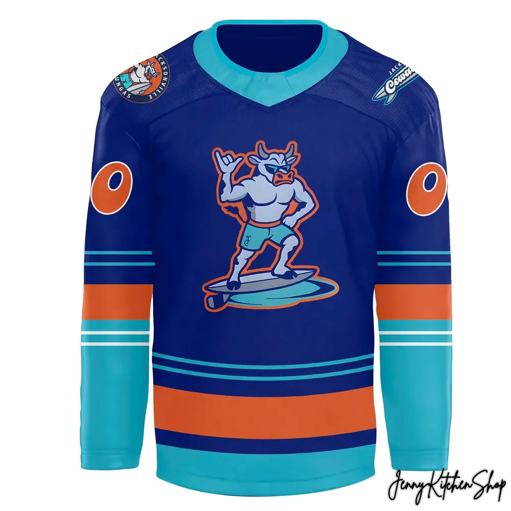 Jacksonville IceMen 2026 Cowabungas Special Edition Hockey Jersey