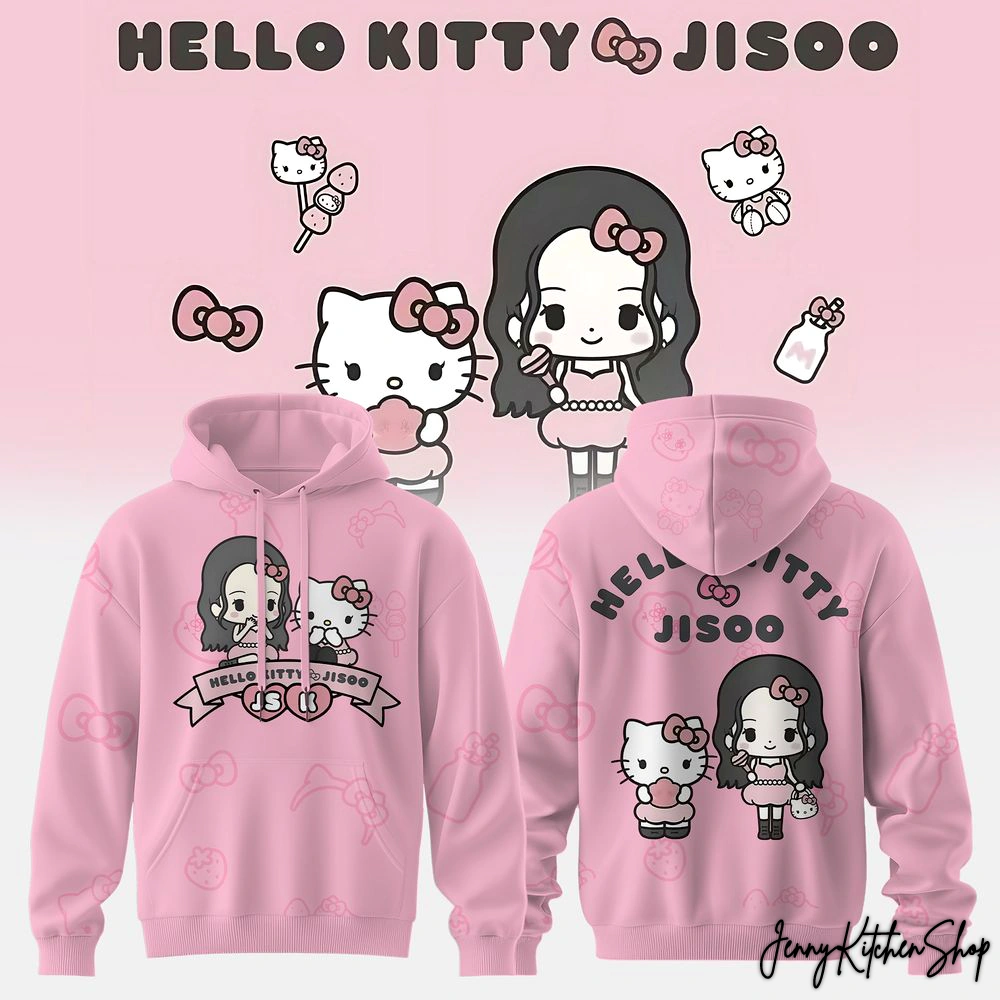 Jisoo x Hello Kitty 2026 For Fans Limited Hoodie