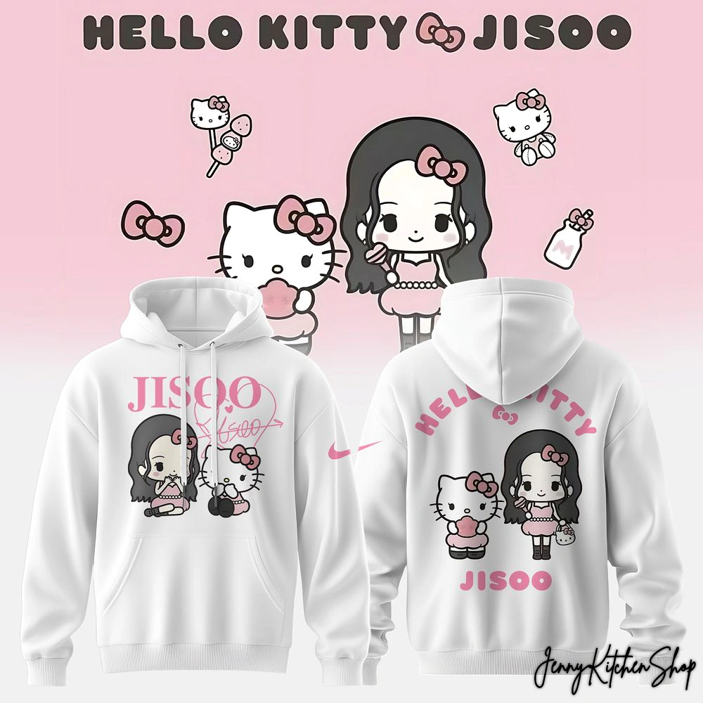 Jisoo x Hello Kitty 2026 For Fans Limited Hoodie