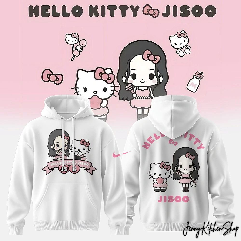 Jisoo x Hello Kitty 2026 For Fans Limited Hoodie