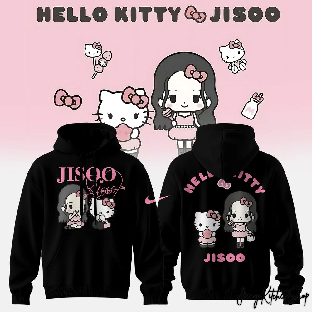 Jisoo x Hello Kitty 2026 For Fans Limited Hoodie