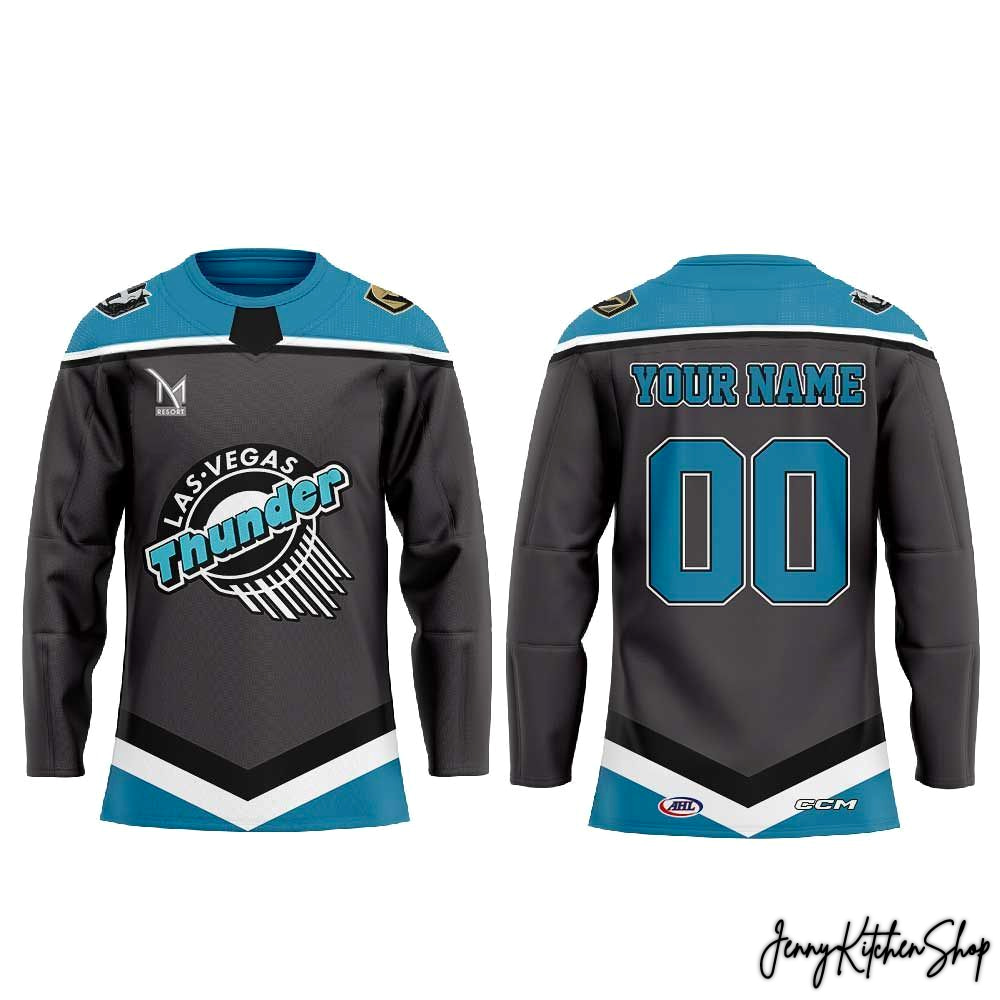 Las Vegas Thunder 2026 Silver Knights Hockey Jersey
