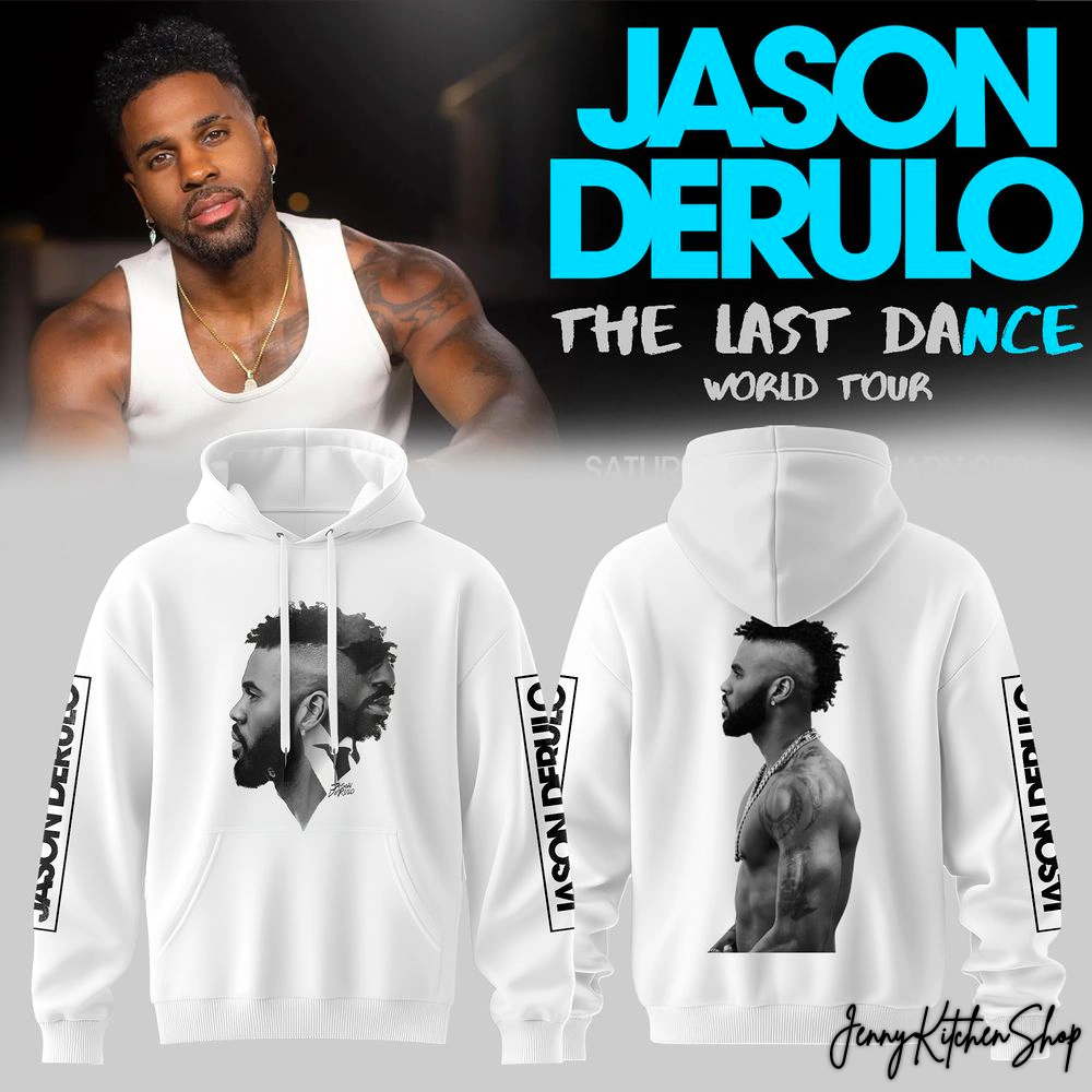 Last Dance World Tour Jason Derulo 2026 Limited Hoodie
