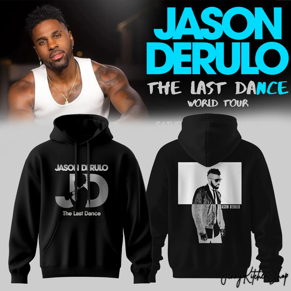 Last Dance World Tour Jason Derulo 2026 Limited Hoodie