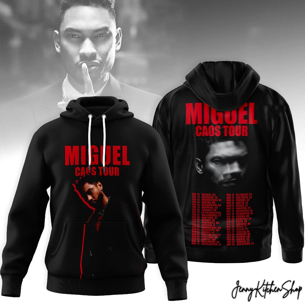 Miguel Caos Tour 2026 Live Shirt