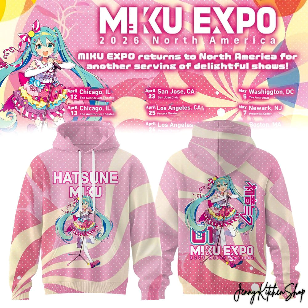 Miku Expo North America 2026 Limited Hoodie
