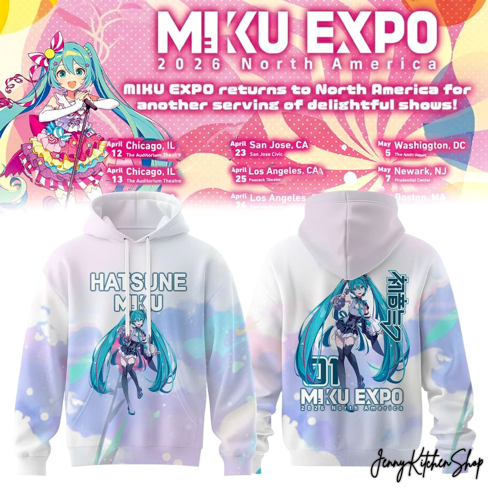 Miku Expo North America 2026 Limited Hoodie